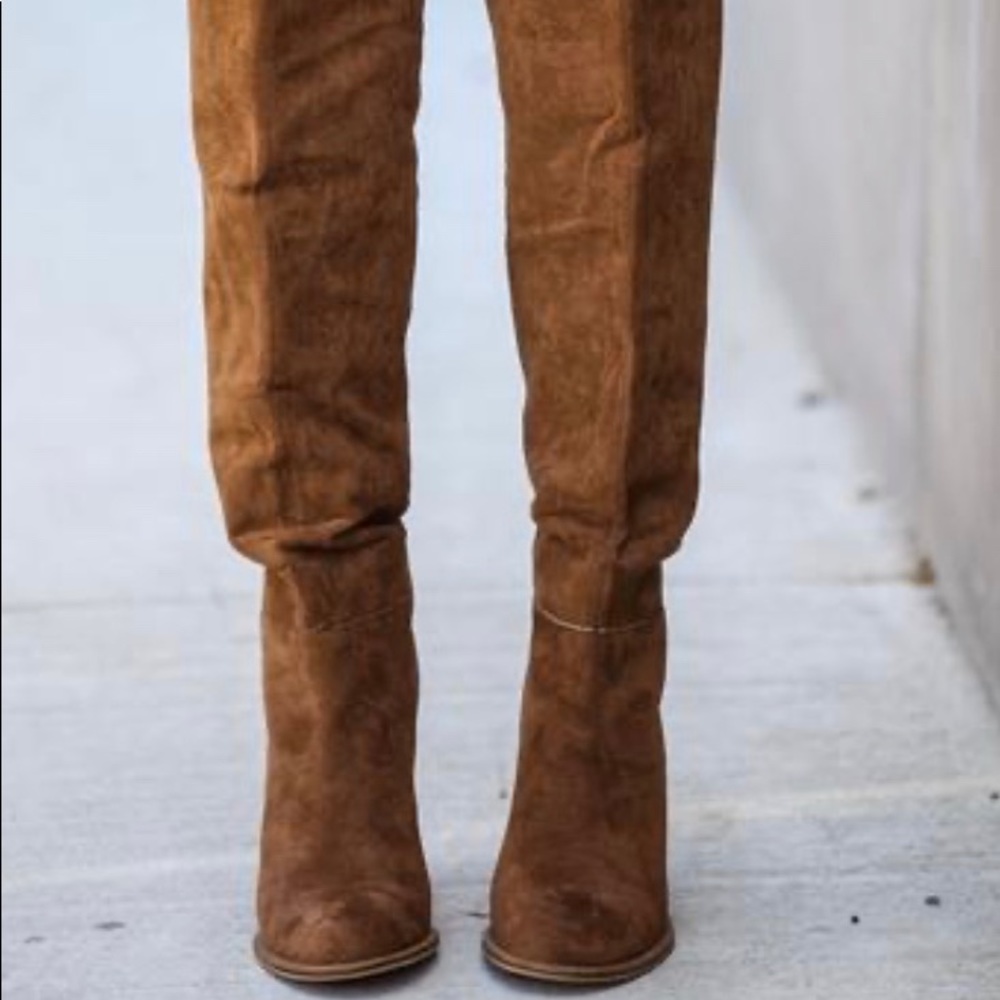 Saint Slouch Boot in Camel Color
